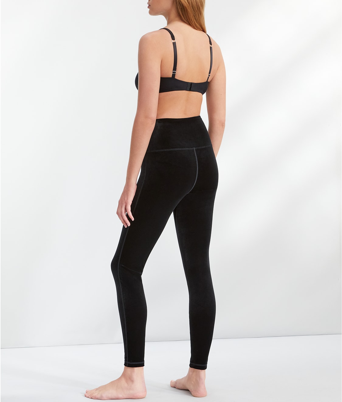 The Velvet High-Waist Leggings thumbnail 3