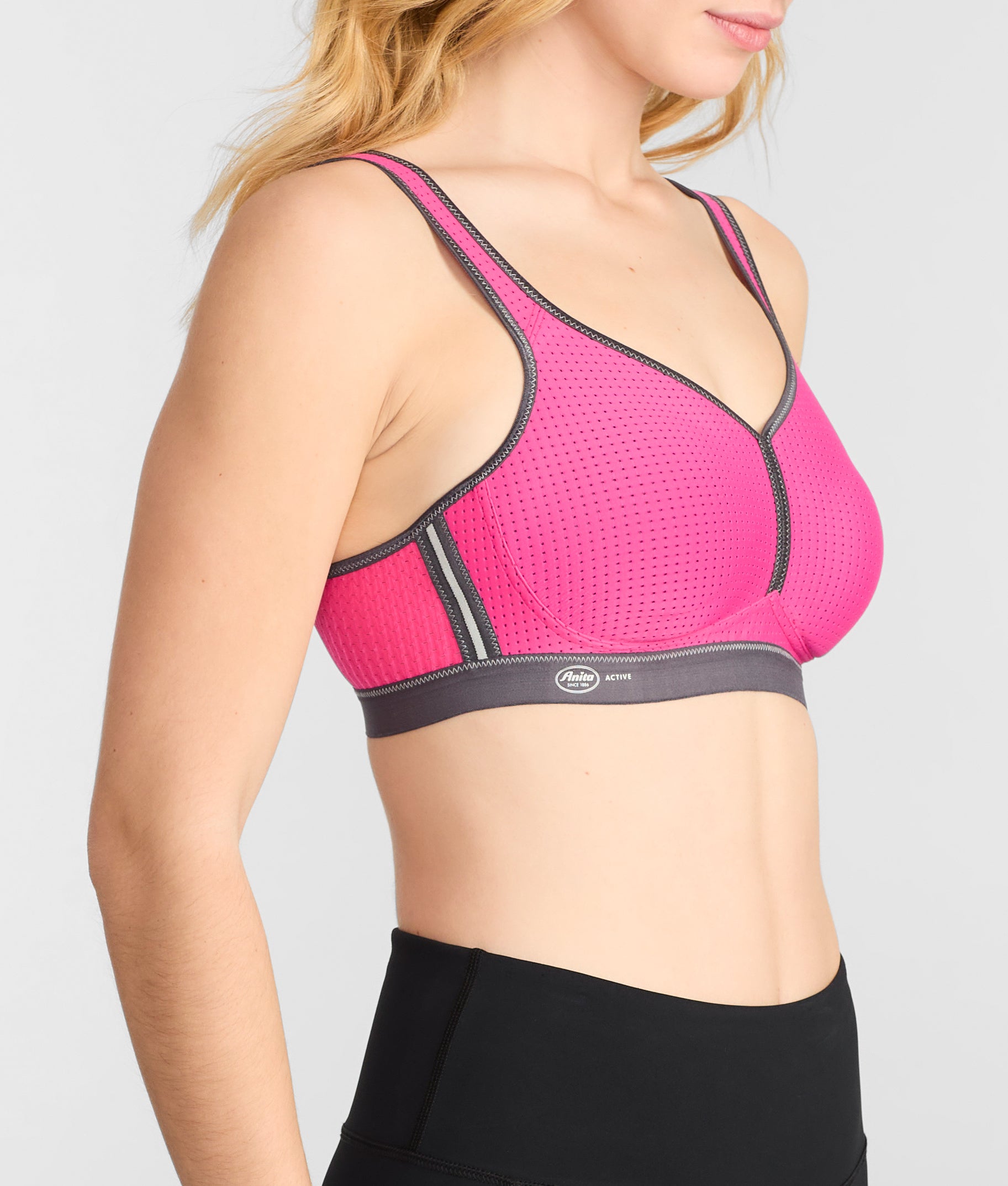 High Impact Wire-Free Sports Bra thumbnail 3