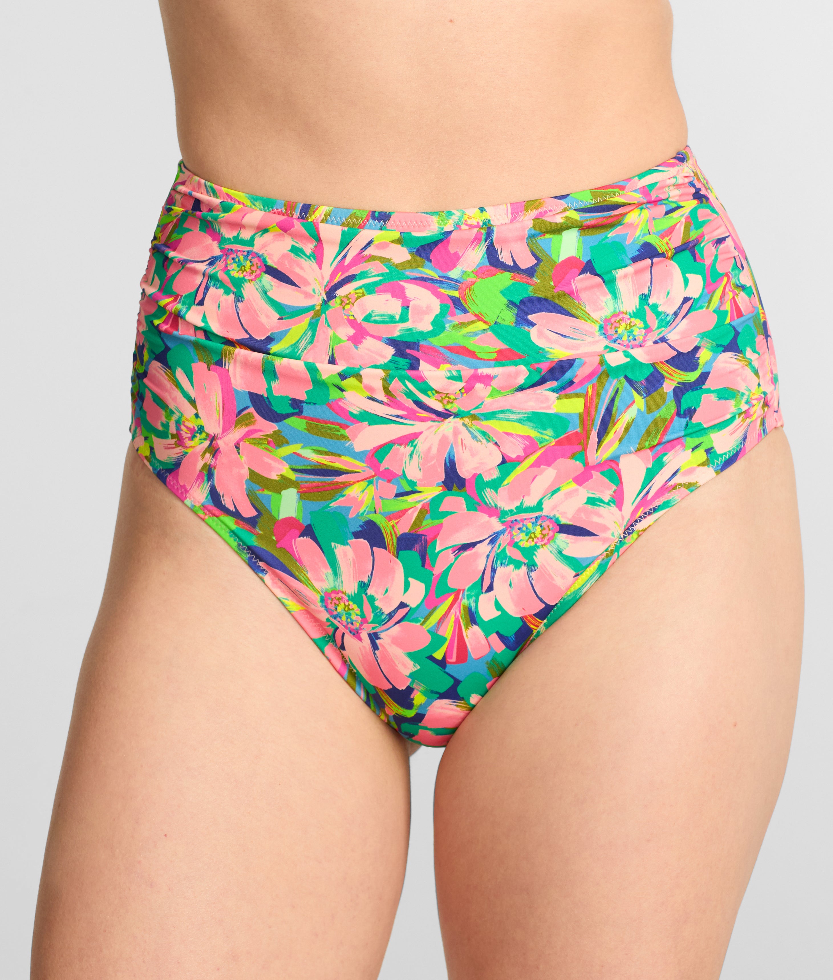 The Slimming High Leg Bikini Bottom thumbnail 3