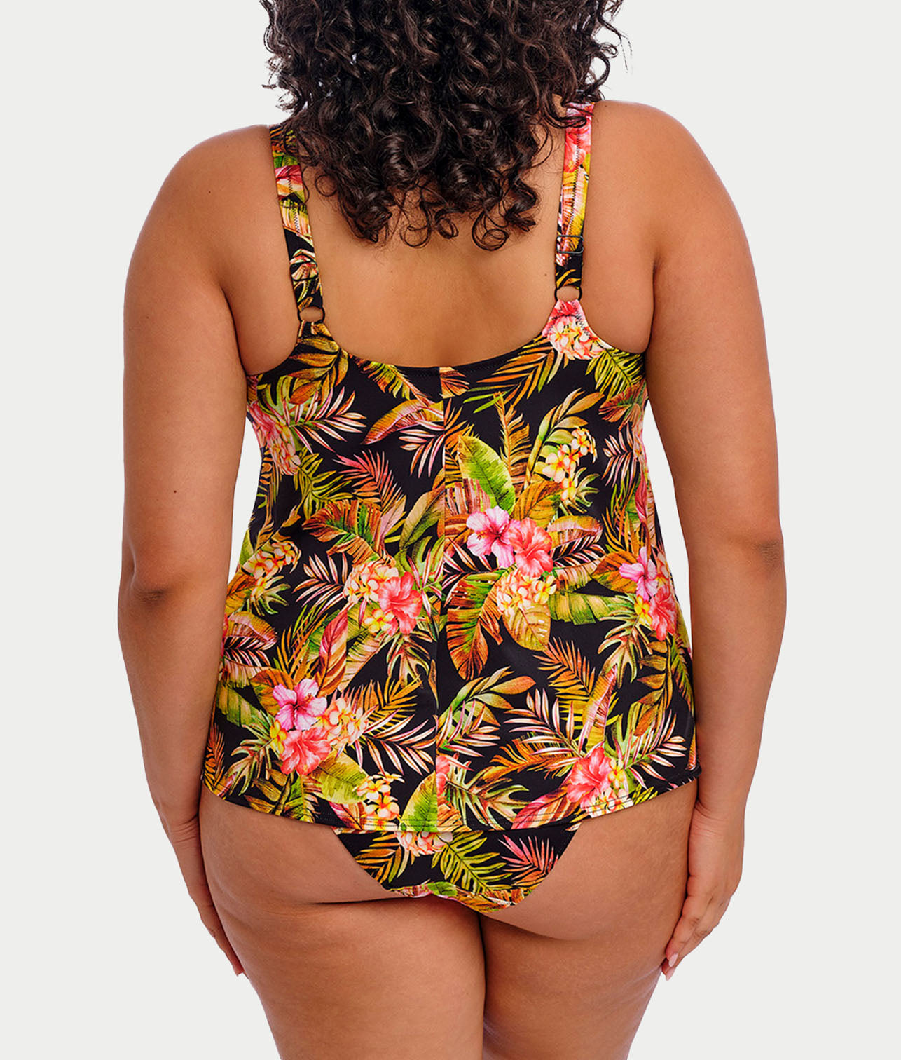 Plus Size Tiger Valley Tankini Top thumbnail 2