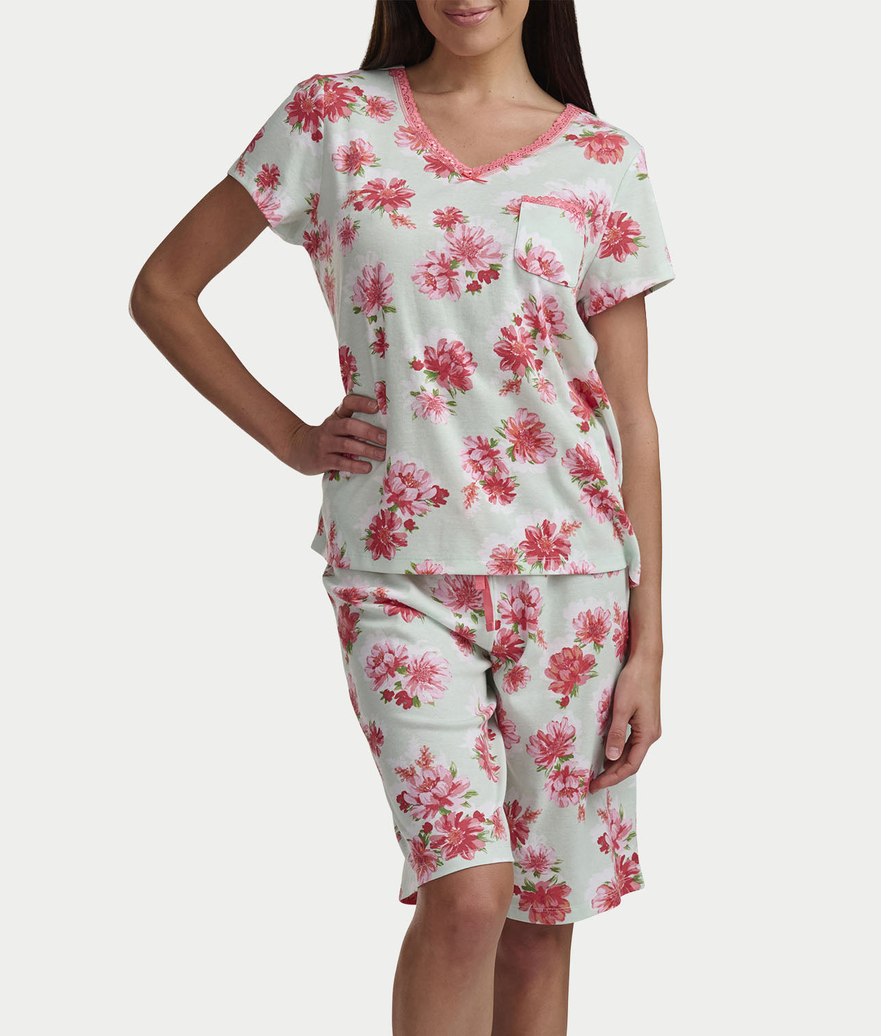 Bermuda Knit Short Set