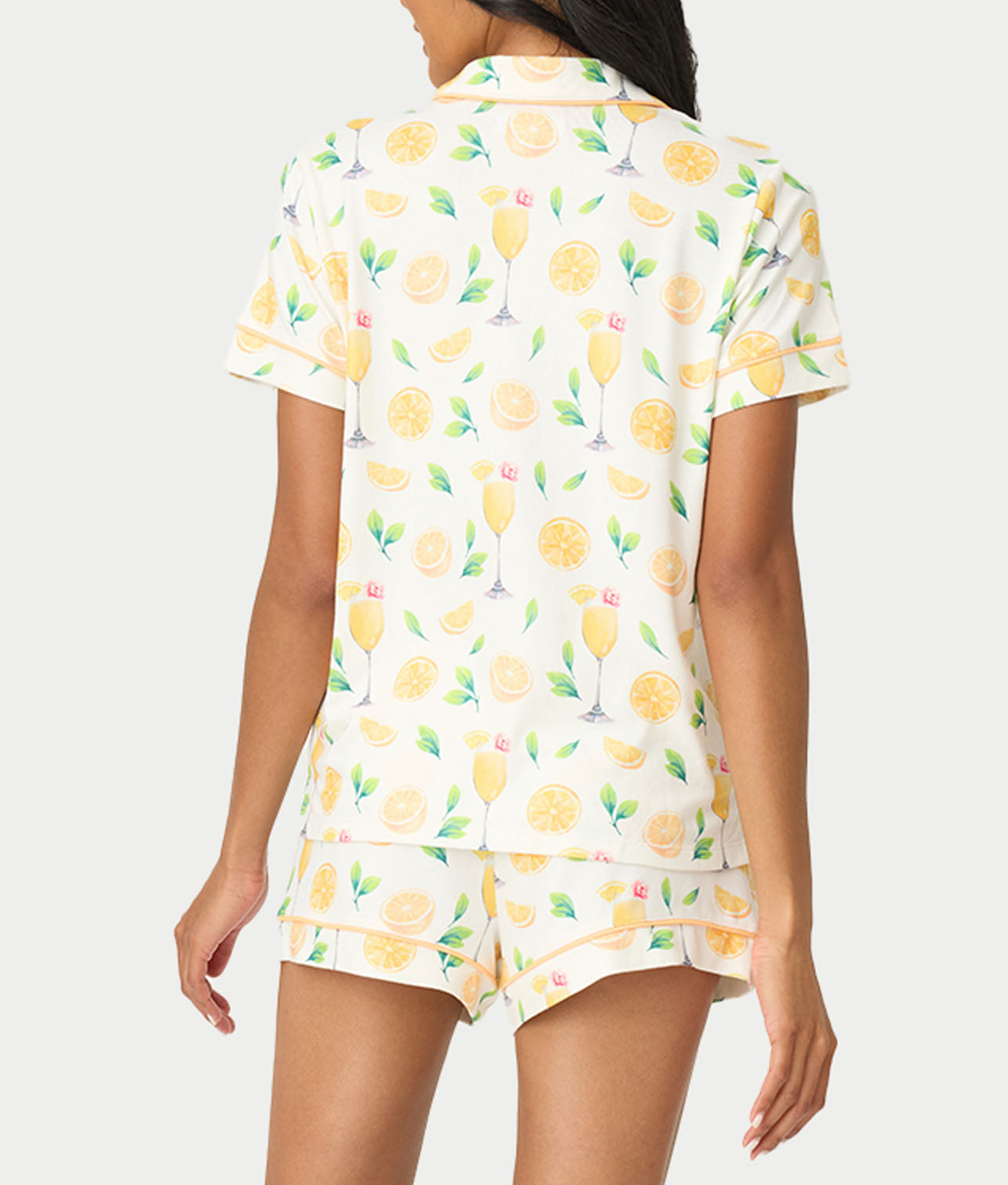 Mimosa Me Drink 3-Piece Knit Pajama Set thumbnail 2