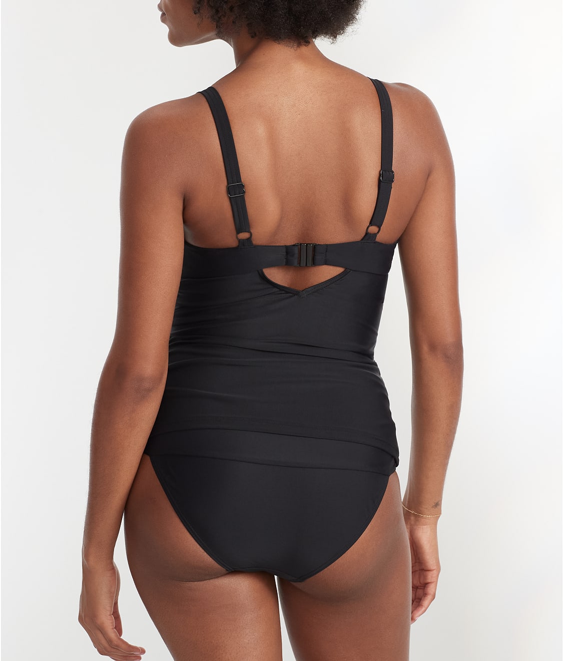 Space Twist Front Wire-Free Tankini Top thumbnail 2