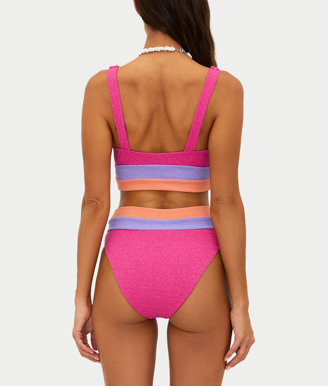 Heidi High-Waist Bikini Bottom thumbnail 2