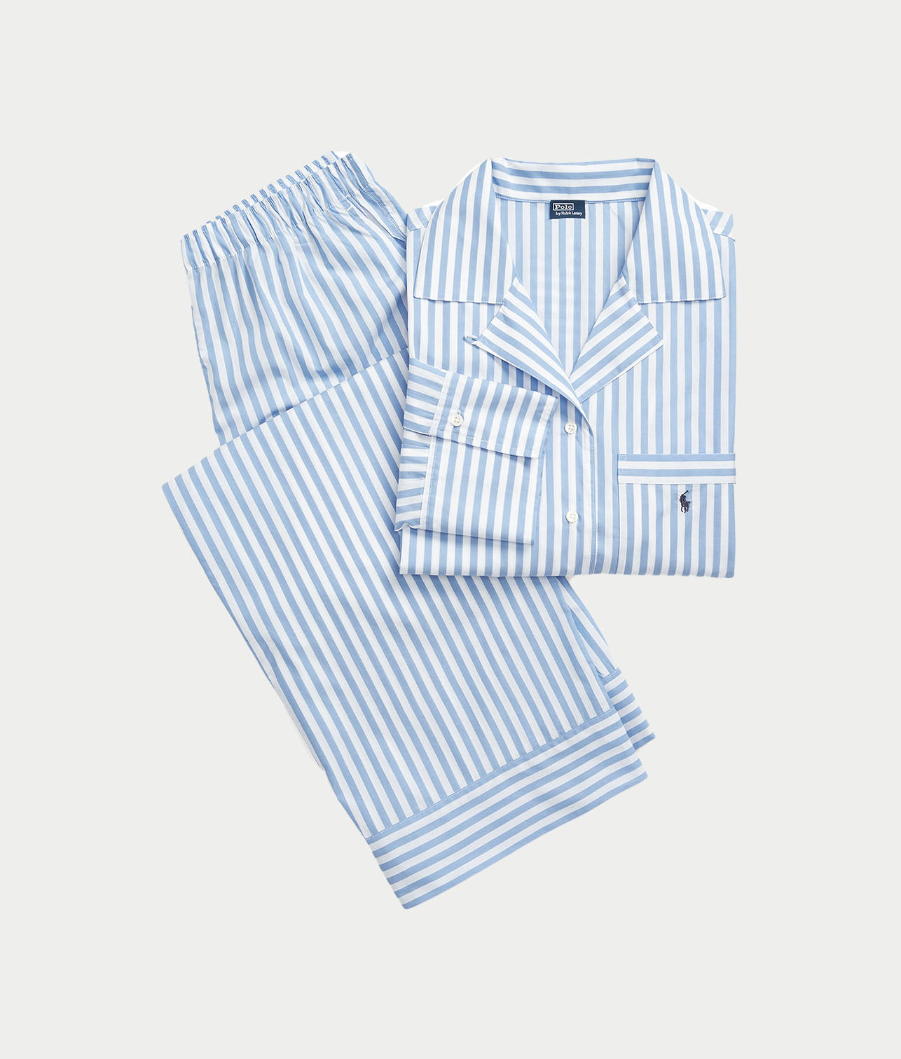 Woven Stripe Pajama Set thumbnail 2