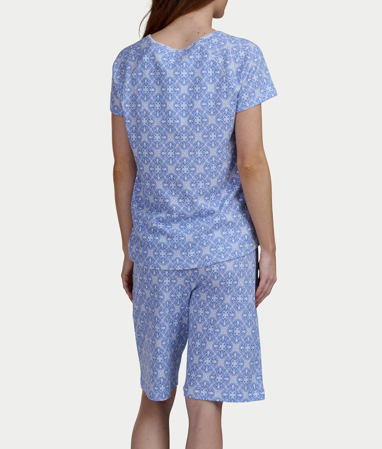 Bermuda Henley Knit Short Set thumbnail 2