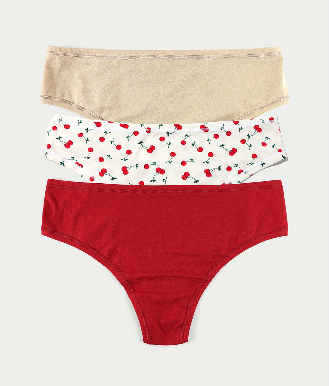 Natural Rise Thong 3-Pack