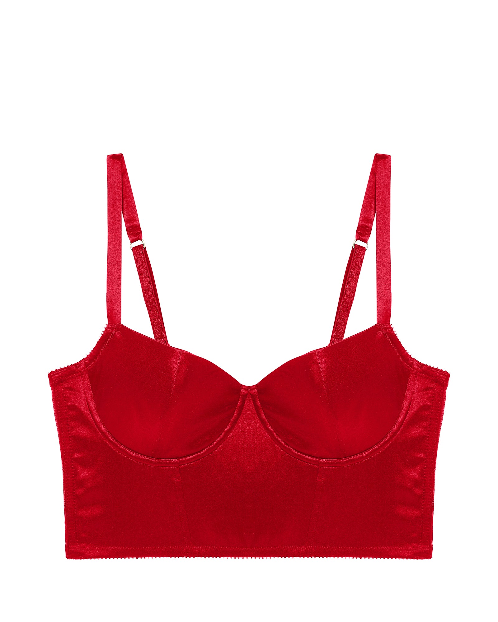 Iris Underwire Crop Bustier