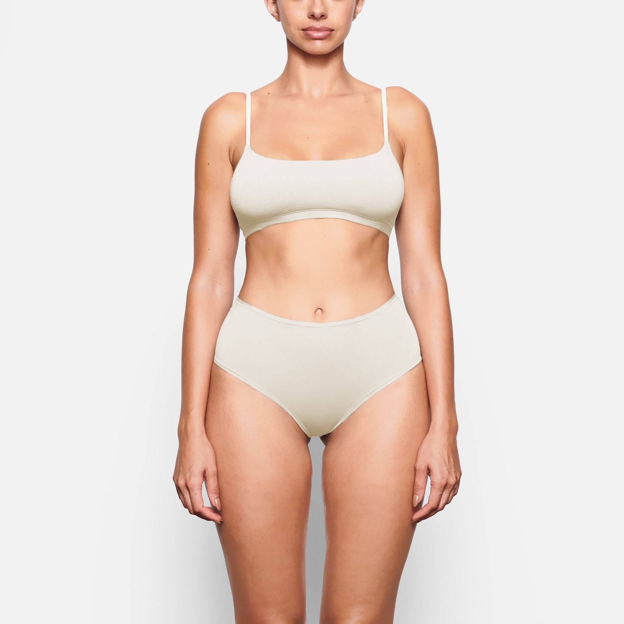 COTTON JERSEY FULL BRIEF | BONE thumbnail 2