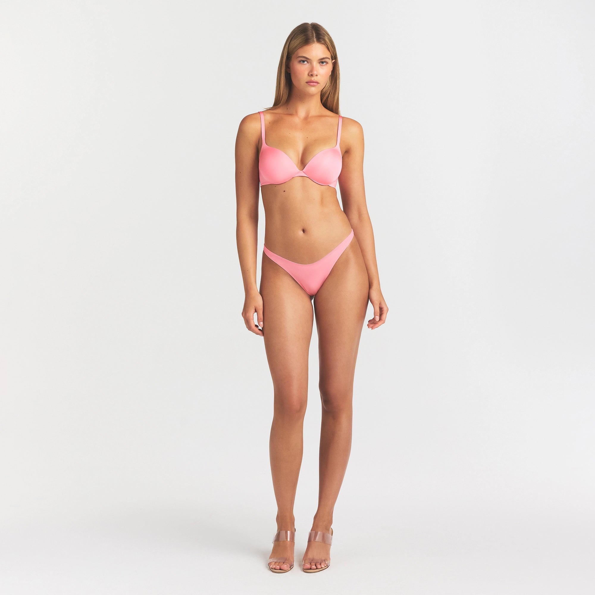 SKIMS ULTIMATE TEARDROP PUSH-UP BRA | MELON thumbnail 2