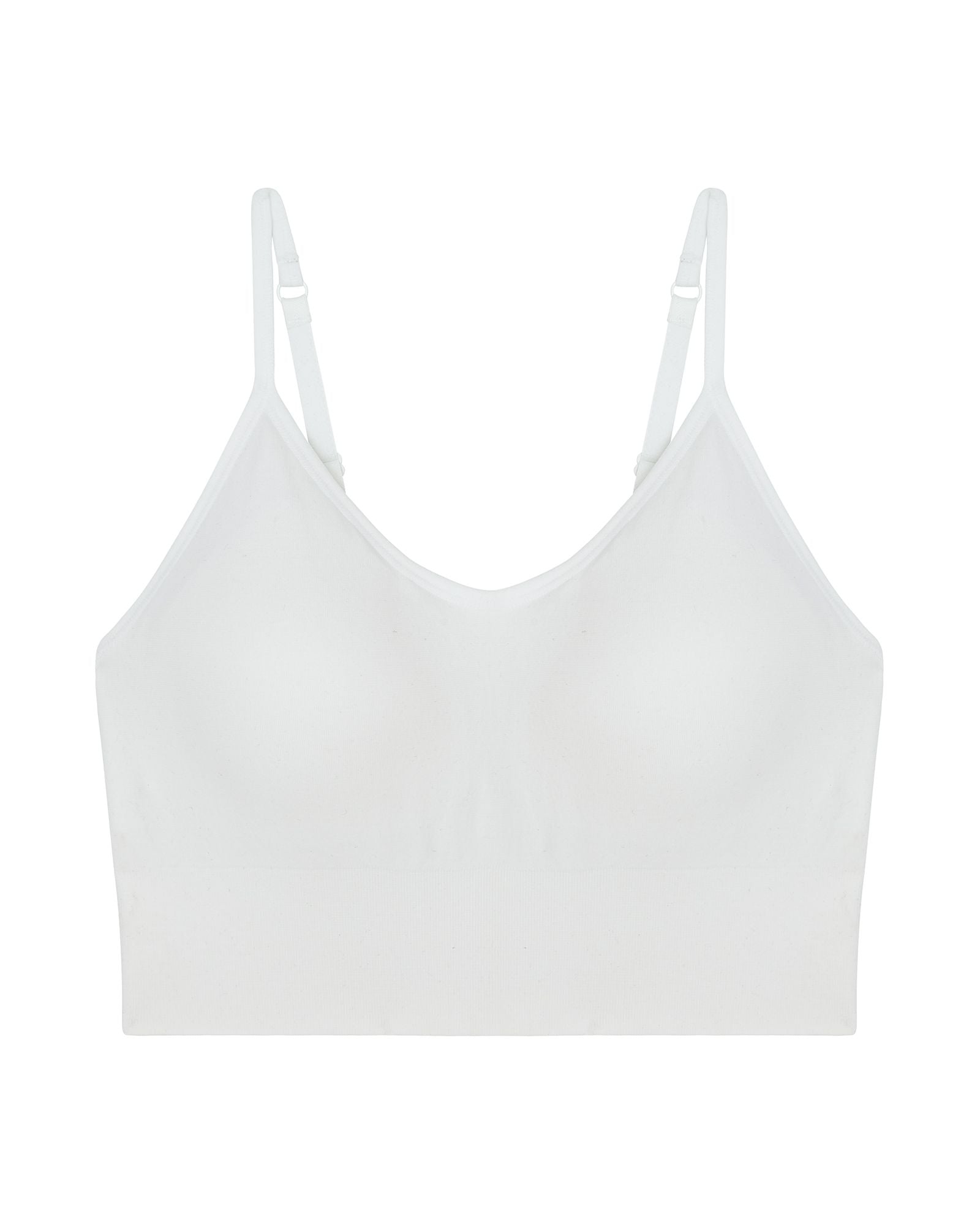 Cabana Cotton Seamless Crop Cami Bralette