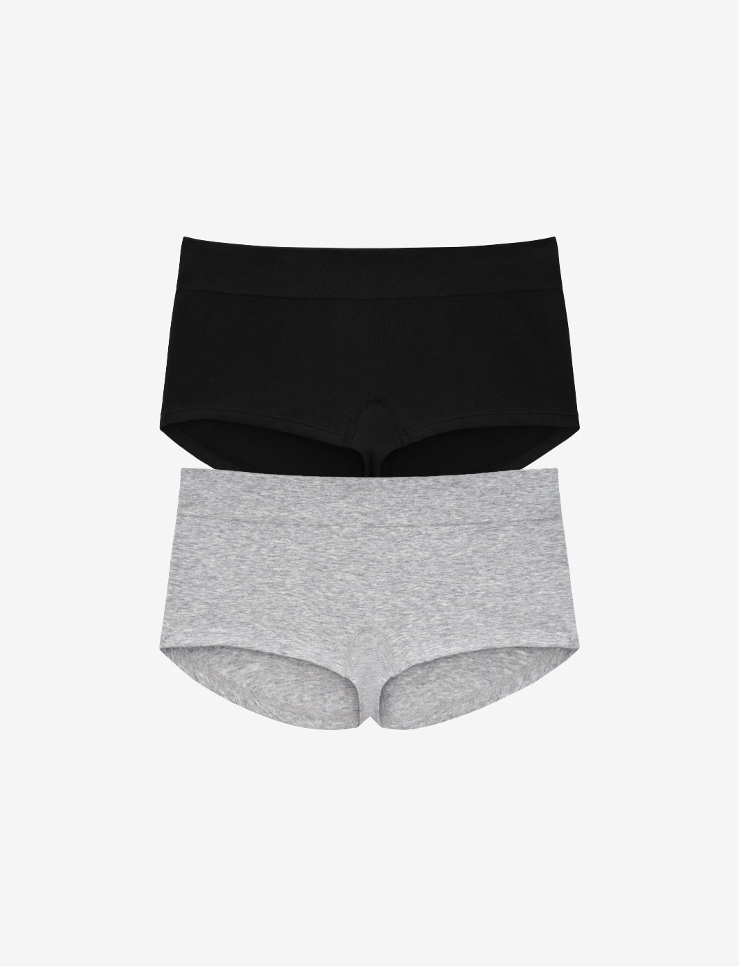 Seamless Stretch Cotton Boyshort - 2 Pack
