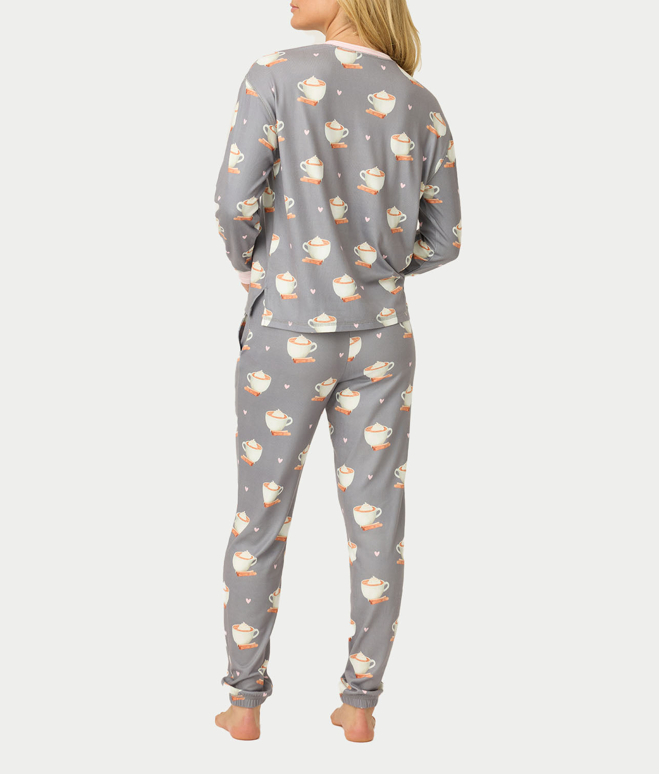 Love You A Latte Knit Pajama Set thumbnail 2