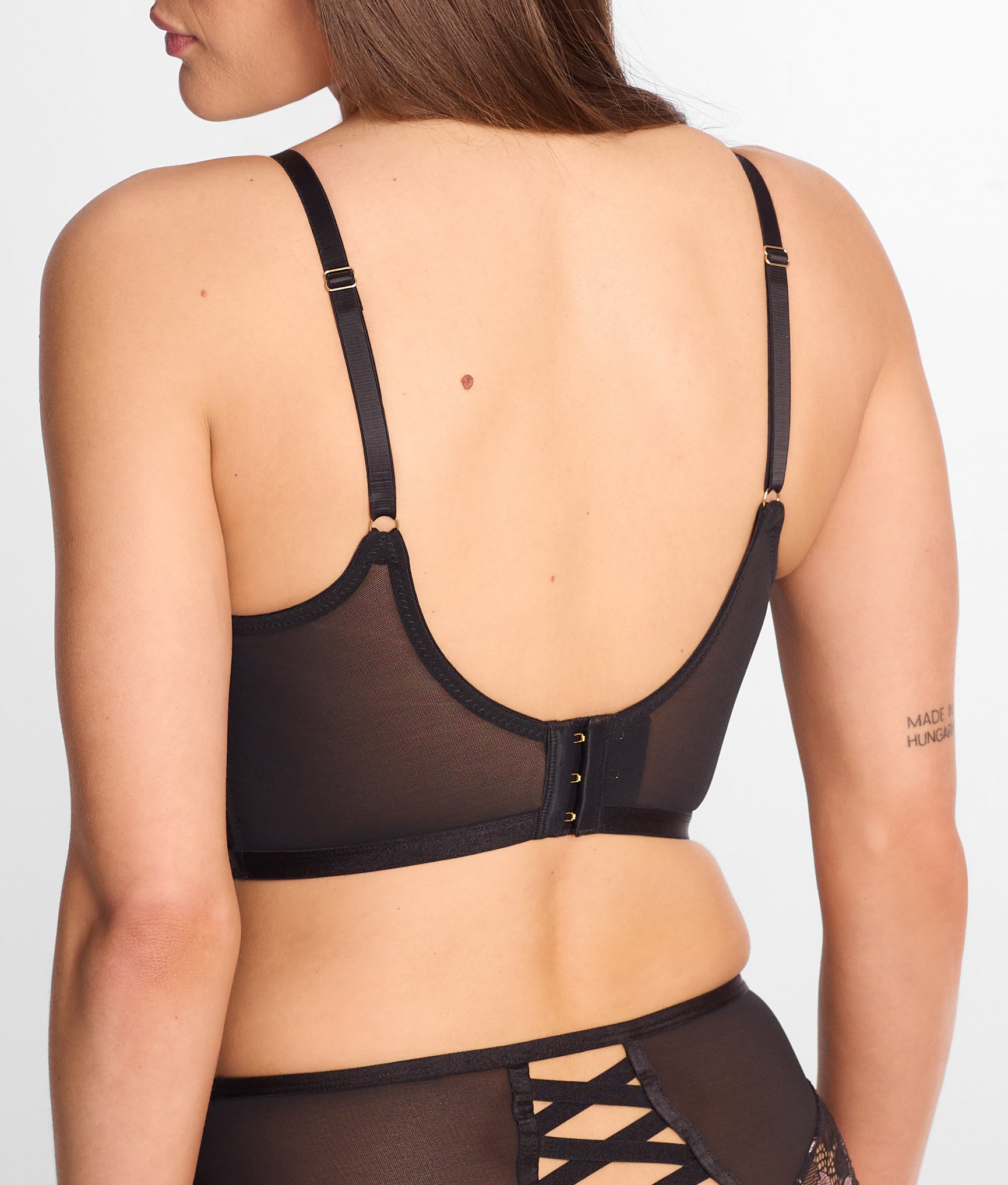 After Hours Cage Longline Bra thumbnail 2