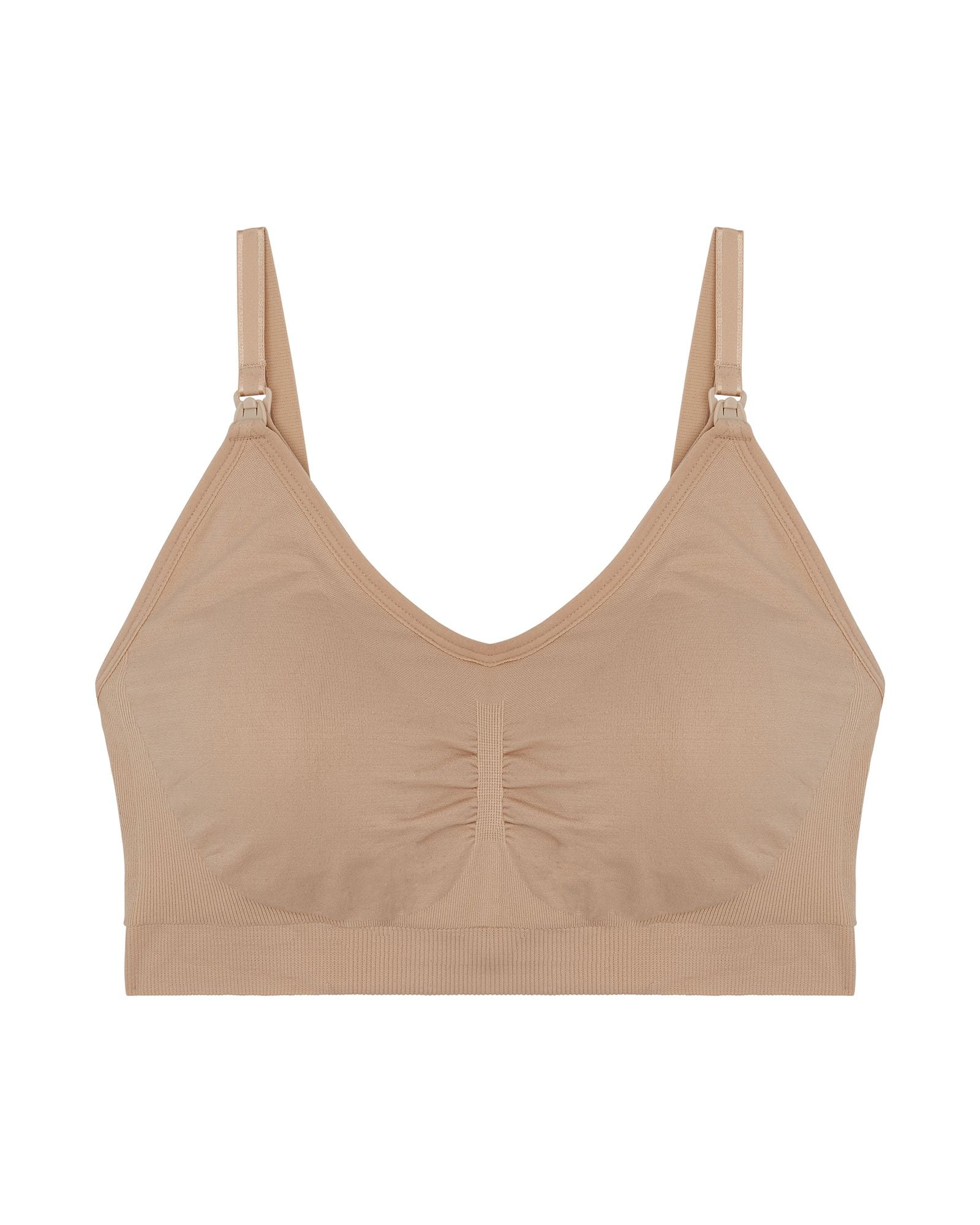 Seamless Pumping and Nursing Bra