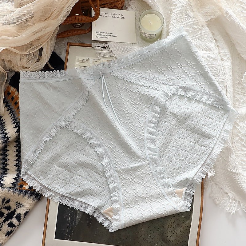 Mulberry Silk High Elastic Plus Size Women's Cotton Underwear thumbnail 3