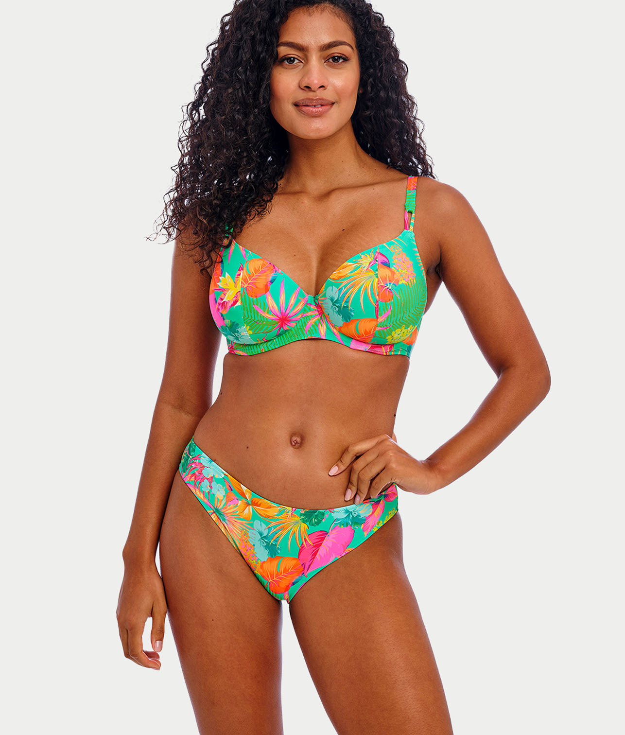 Isla Margarita Plunge Bikini Top