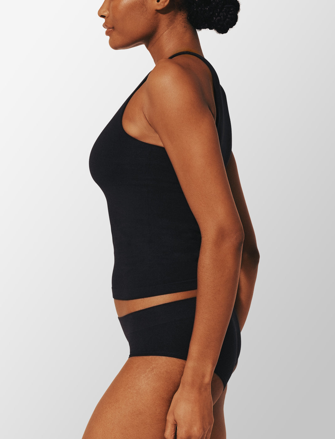 Seamless Stretch Cotton Shelf Tank Top thumbnail 3