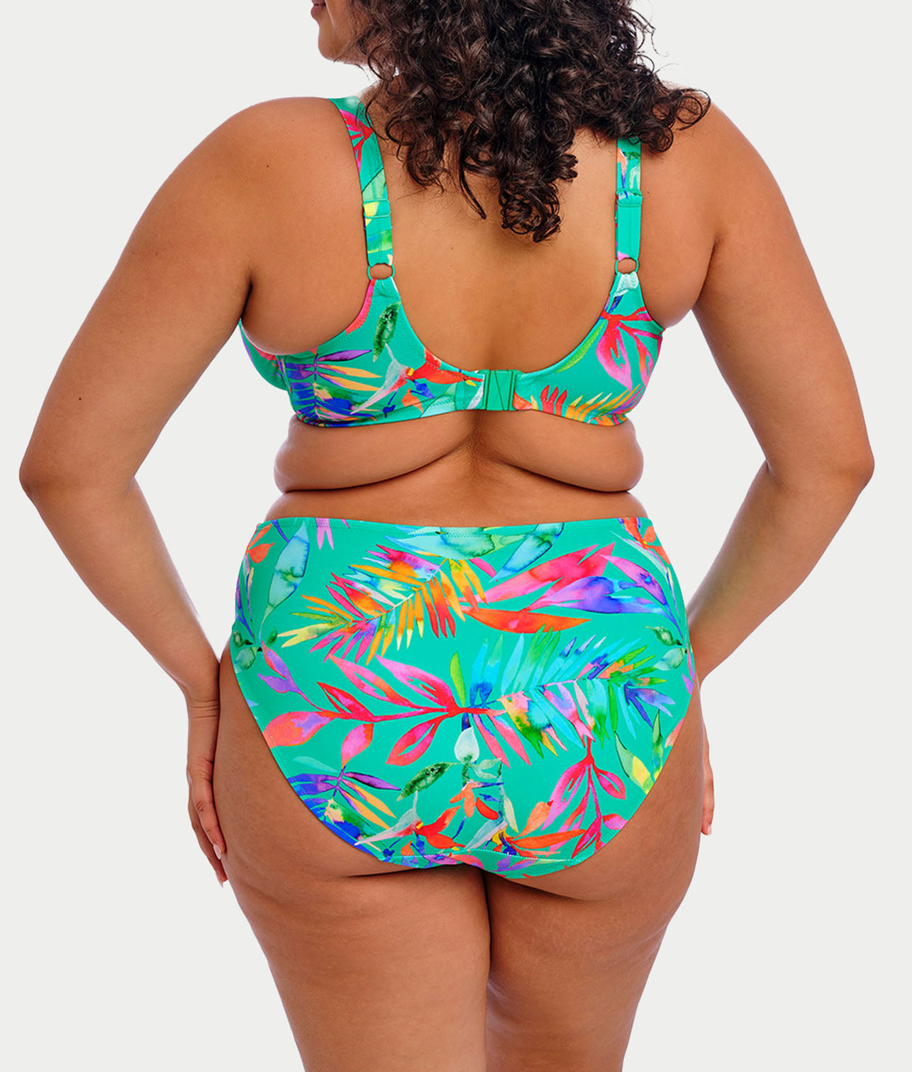 Plus Size Toyama Tides Mid Rise Bikini Bottom thumbnail 2
