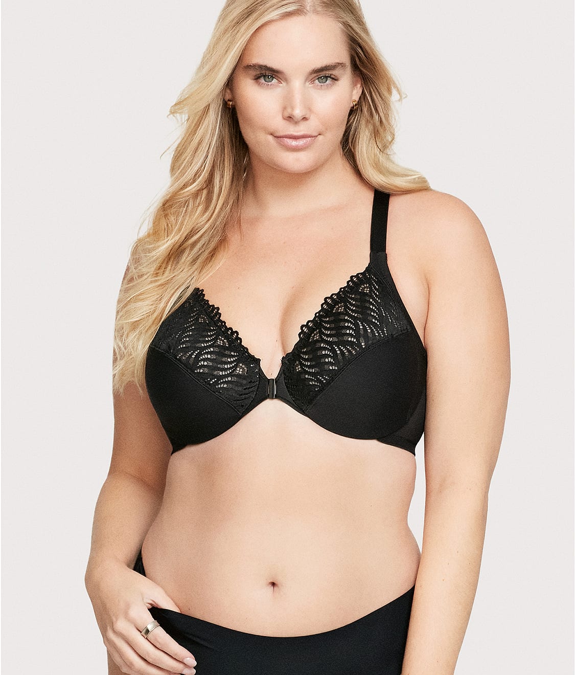 WonderWire Front-Close T-Back Bra