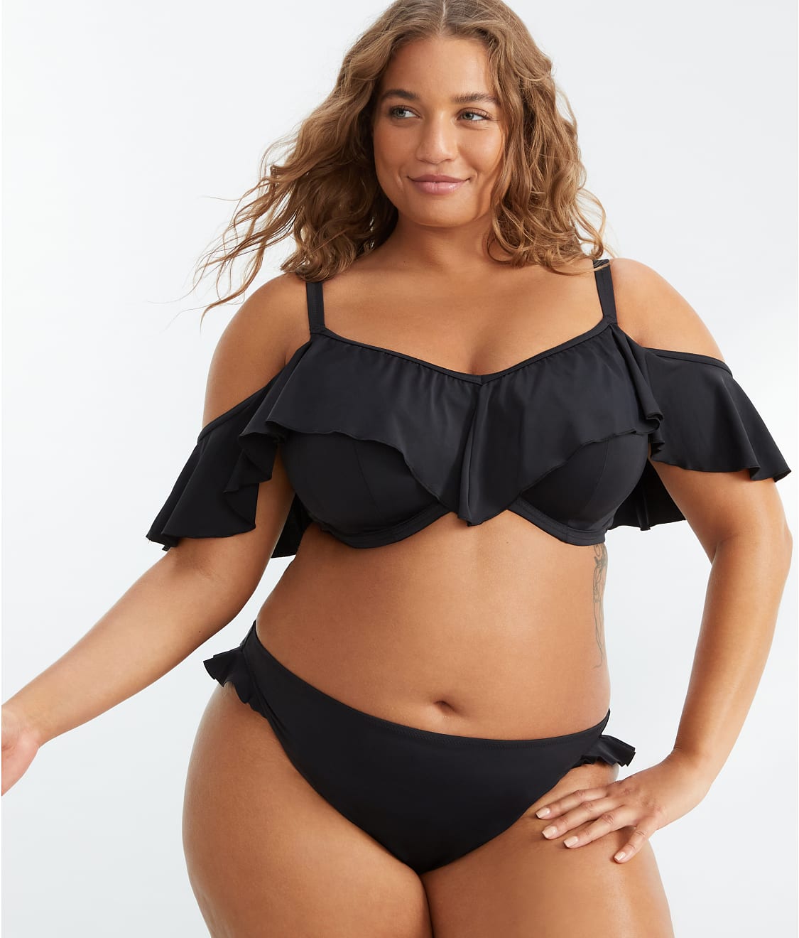 Plain Sailing Hi-Cut Bikini Bottom