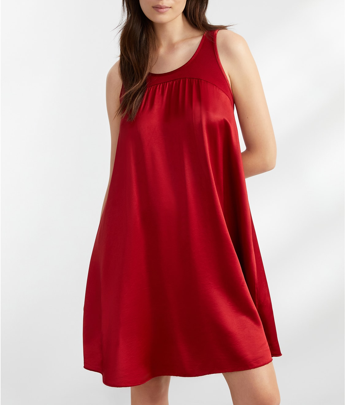 Lindsay Satin Nightgown thumbnail 3