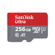 SanDisk Ultra 256GB Micro SD UHS-I Card (SDSQUNI-256G-AN6MA)