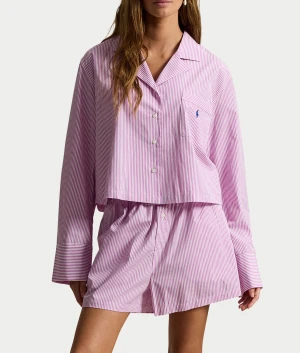 Woven Boxer Pajama Set
