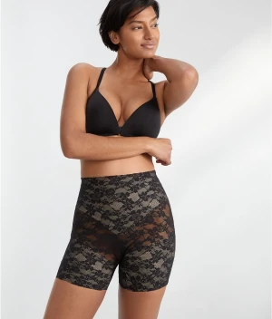 The Smoothing Lace Mid-Thigh Shaper