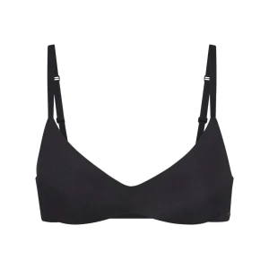 WIRELESS FORM PUSH-UP PLUNGE BRA | ONYX