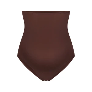 FITS EVERYBODY MATERNITY HIGH-WAISTED BRIEF | COCOA