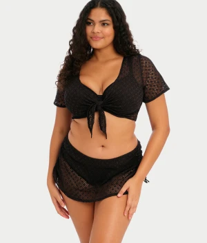 Plus Size Bazaruto Beach Tie Front Bikini Top