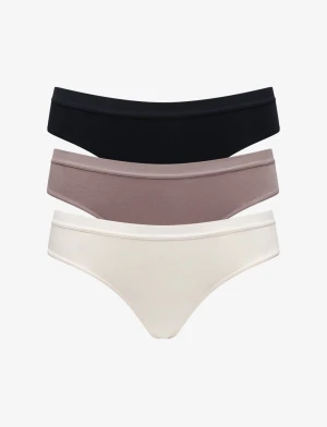 Organic Cloud Cotton Thong 3 Pack Box