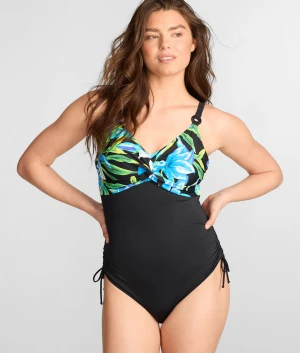 Talm Beach Twist Underwire One-Piece