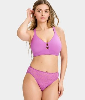 Allover Lace High-Leg Brief