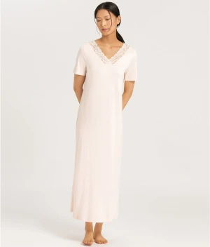 Moments Lace Trim Cotton Nightgown