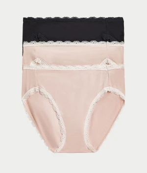 Inspired Eyelet Hi-Cut Brief 3-Pack