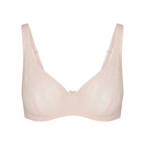 SKIMS LACE UNLINED MINIMIZER BRA | PRIMROSE