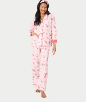 Flannel 3-Piece Pajama Set
