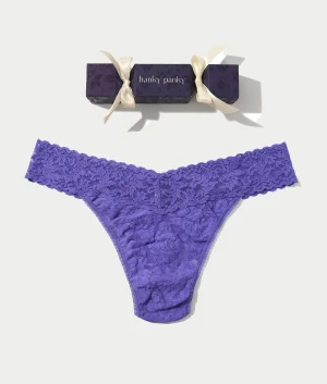 Holiday Cracker Signature Lace Original Rise Thong
