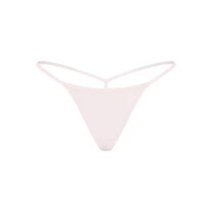 ULTRA FINE MESH DEEP MICRO THONG | BARELY PINK