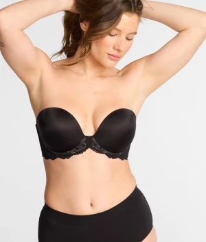 Self-Assured Push-Up Strapless Bra
