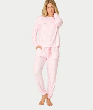 Happy Hour Knit Pajama Set