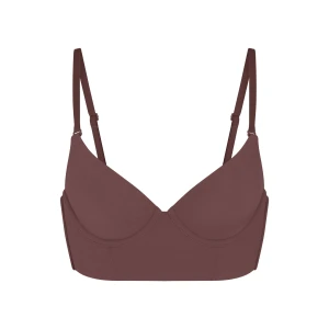 FITS EVERYBODY LOW BACK LONGLINE BRA | COCOA