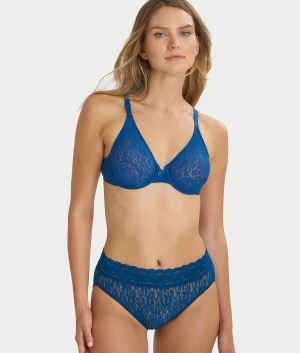 Halo Lace Hi-Cut Brief