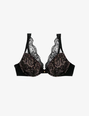 Lace Contour Plunge Bra