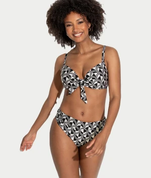 Casablanca Front Tie Bikini Top