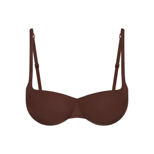 SKIMS ULTIMATE BALCONETTE PUSH-UP BRA | COCOA