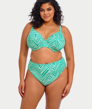 Fiji Falls Mid Rise Bikini Bottom