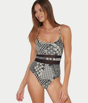 Printed Alexa One-Piece